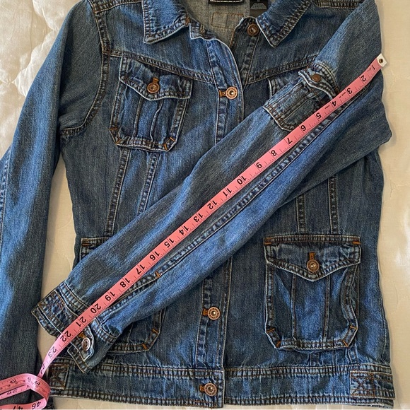 Cool EUC Vintage DKNY Y2K Denim Jacket Size M - Picture 9 of 9